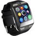 Smartwatch cu telefon iUni Apro U16, Camera, BT, 1.5 inch, Negru + Card MicroSD 4GB Cadou